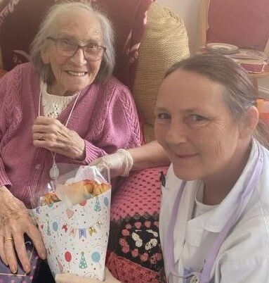 Papillon Home Care Client Visit